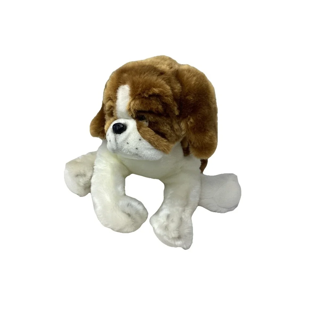 Vintage SKM Beagle Dog Plush Multi Color 16
